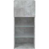 TV ormarić s LED svjetlima siva boja betona 40 5x30x90 cm | shoptok.hr
