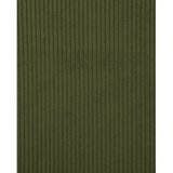 Kave Home Zelena sedežna garnitura iz rebrastega žameta 240 cm Blok – | Shoptok.si