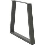  Noge za blagovaonski stol V-oblika 3 kom antracit 70 x (72-73,3) cm čelik | shoptok.hr