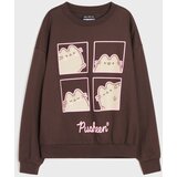 Sinsay Oversize gornji dio trenirke okruglog izreza s printom Pusheen | shoptok.hr