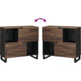 vidaXL Stranska omarica 80x33.5x75 cm Trdi les mango | Shoptok.si