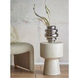 Bloomingville Steklena ročno izdelana vaza v srebrni barvi (višina 24 cm) Zorya – | Shoptok.si
