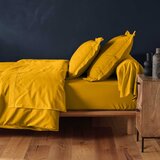 Douceur d intérieur Žuta pamučna plahta s gumom 160x200 cm Lina – | shoptok.hr