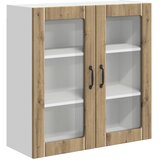 vidaXL Stenska kuhinjska omarica s polico Umetni hrast 80 x 31 x 80 cm | Shoptok.si