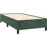  Posteljni okvir temno zelen 100x200 cm žamet, (20724001) | Shoptok.si