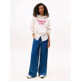 Tommy Jeans Majica 'VARSITY' mornarska / živo rdeča / bela | Shoptok.si