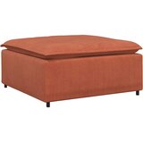  Modularni kauč s podnožjem, crveno-narančasti 100x100x48 cm | shoptok.hr