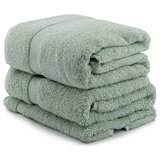  colorful - grass green green towel set (3 pieces) Cene