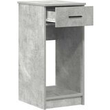 vidaXL Tower stalak za računalo s ladicom boja betona 35x45x77 cm | shoptok.hr