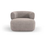 Micadoni Home Bež fotelj iz tkanine bouclé Jenny – Cene