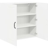 vidaXL Stenska kuhinjska omarica Visok sijaj bela 80 x 31 x 80 cm | Shoptok.si