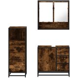  3-dijelni set kupaonskog namještaja boja hrasta drveni | shoptok.hr