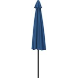 Balkonski suncobran plavi 300 x 155 x 223 cm polukružni | shoptok.hr