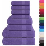  Set ručnika od 8 dijelova FROGN ljubičasti 360 g/m² | shoptok.hr