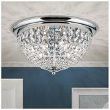 Orion DLU 1840/47 - Kristalni plafon 6xE27/40W/230V prečnik 47 cm hrom | Eponuda.com