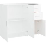  Komoda bijela 91 x 29,5 x 75 cm od konstruiranog drva | Eponuda.com