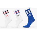 Adidas Nogavice 3S Crew S 3P White/ White/ Core Royal L | Shoptok.si