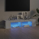 Furnova TV omarica z LED lučkami siva sonoma 135x39x30 cm, (21924550) Cene