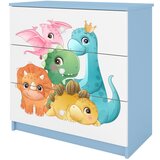  Dječja komoda - DINOSAURI - plava | shoptok.hr