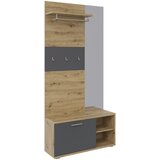 Boxxx PREDSOBA antracit, hrast artisan | Shoptok.si