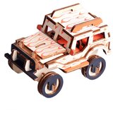  3d drvena puzzle - MALI DŽIP Cene