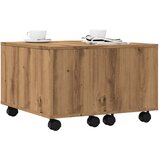 vidaXL Stol za kavu Artisan hrast 60x60x38 cm izrađeno drvo Cijene