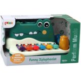  Činele s temom krokodila i lopticama za udaranje - zeleni | Shoptok.si