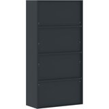 Ormarić za spise antracit 90 x 40 x 220 cm čelični | shoptok.hr