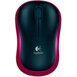  MIŠ USB 3GUMBI OPTIČNI BREZŽIČNI M185 LOGITECH RDEČO/ČRNI BLISTER Cijene