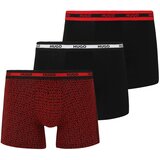 Hugo Boksarice rdeča / črna / bela | Shoptok.si