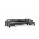 Atelier Del Sofa ugaona garnitura kristal rest 2+Corner v2 dark grey Slike