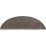 vidaXL Samoljepljivi otirači za stepenice 30 kom 56x17x3 cm smeđi/bež | shoptok.hr