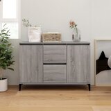 vidaXL komoda siva sonoma 104x35x70 cm konstruiran les Cene