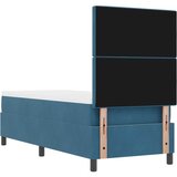  Krevet s opruga kutije Tamno plava 80 x 200 cm Baršun | shoptok.hr