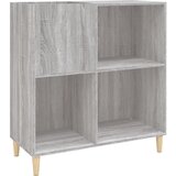  Ormarić za ploče boja hrasta 84,5x38x89 cm konstruirano drvo Siva | Shoptok.si