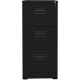 Furnova Arhivska omarica črna 46x62x102,5 cm jeklo, (21919714) | Shoptok.si