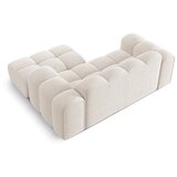 Cosmopolitan Design Krem kutna garnitura od šenila (s desnim kutom/s ležaljkom) Treno – | shoptok.hr