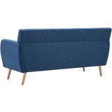 vidaXL Trosjed s presvlakom od tkanine 172 x 70 x 82 cm plavi | shoptok.hr