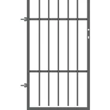 x ograjna vrata polbram tom (90 x 150 cm, leva, iz pocinkanega železa)