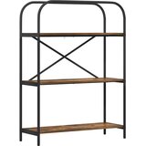  Polica Dimljeni hrast 80 x 30 x 109 cm Konstruirano drvo | shoptok.hr