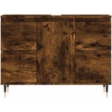  Kupaonski ormarić boja dimljenog hrasta 80 x 33 x 60 cm drveni | shoptok.hr