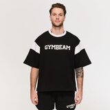 GymBeam Muška majica Premium Heavyweight Varsity Black L | Eponuda.ba
