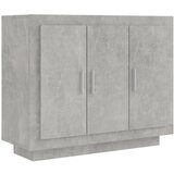 Maison Chic Komoda - Predalnik betonsko siva 92x35x75 cm konstruiran les, (21718307) Cene