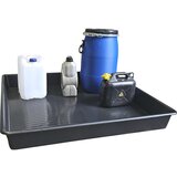 eurokraft basic Univerzalna PE-kadica za majhne posode, brez atesta, prostornina 100 l, brez rešetke | Shoptok.si