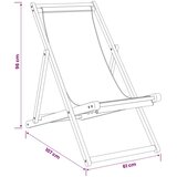  plažna ležalnika Taupe Trden tikov les, (5000288912) | Shoptok.si