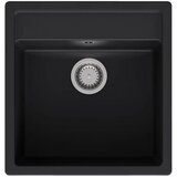 Carea Vgradno korito Essentia (Do x Š: 51 x 49 cm, Kvarc, Granit) | Shoptok.si