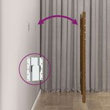  Stensko posteljno vzglavje medeno rjavo 156x3x91,5 cm borovina, (20736052) | Shoptok.si