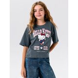 Sinsay Pamučna majica boxy kroja s tiskom Hello Kitty | shoptok.hr