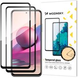 Wozinsky 2 x kaljeno staklo puna pokrivenost s okvirom za Xiaomi Redmi Note 10 / Redmi Note 10S | shoptok.hr
