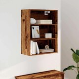 vidaXL Viseći zidni ormarić staro drvo 69,5x32,5x90 cm | shoptok.hr